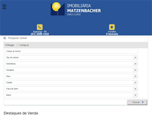 Tablet Screenshot of matzenbacher.com.br